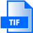 TIF File Extension Icon 48x48 png